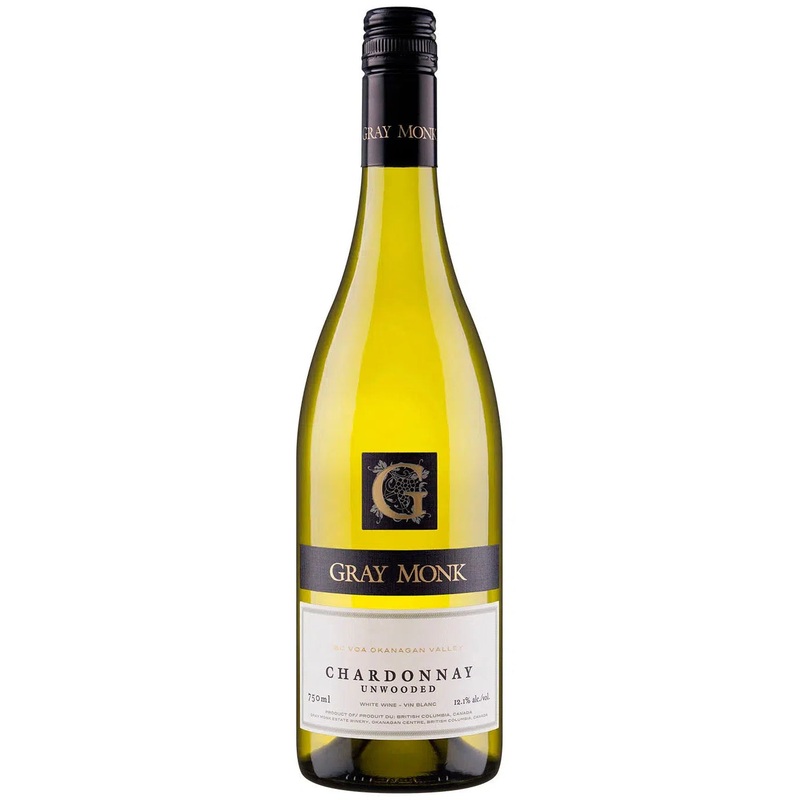 Unwooded Chardonnay 2023, Gray Monk Estate Winery