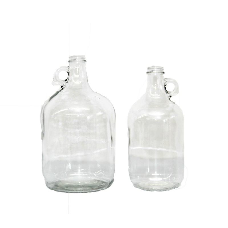 Growlers|1 Gal Clear|1/2 Gal Clear case of 6|1/2 Gal Amber|32 oz Amber|1 Gal Clear Case of 4|1 variant