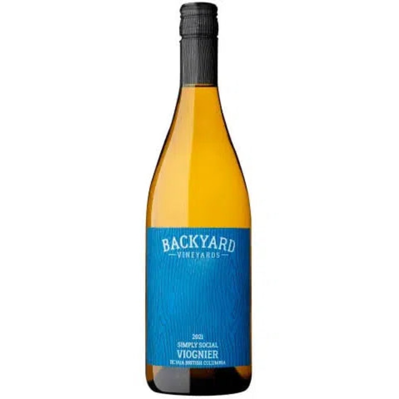 Viognier 2021, Backyard Vineyards