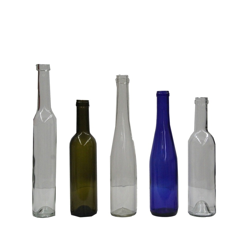 375 mL Split Wine Bottles|Clear|Olive Green|Ranana|Clear Bellissima