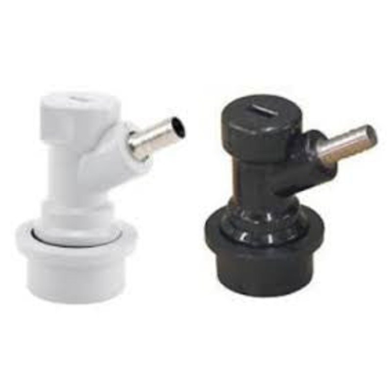 Ball Lock Barb|Grey Gas|Black Liquid