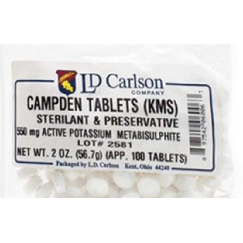 Campden Tablets|20 ct|100 ct|1lb