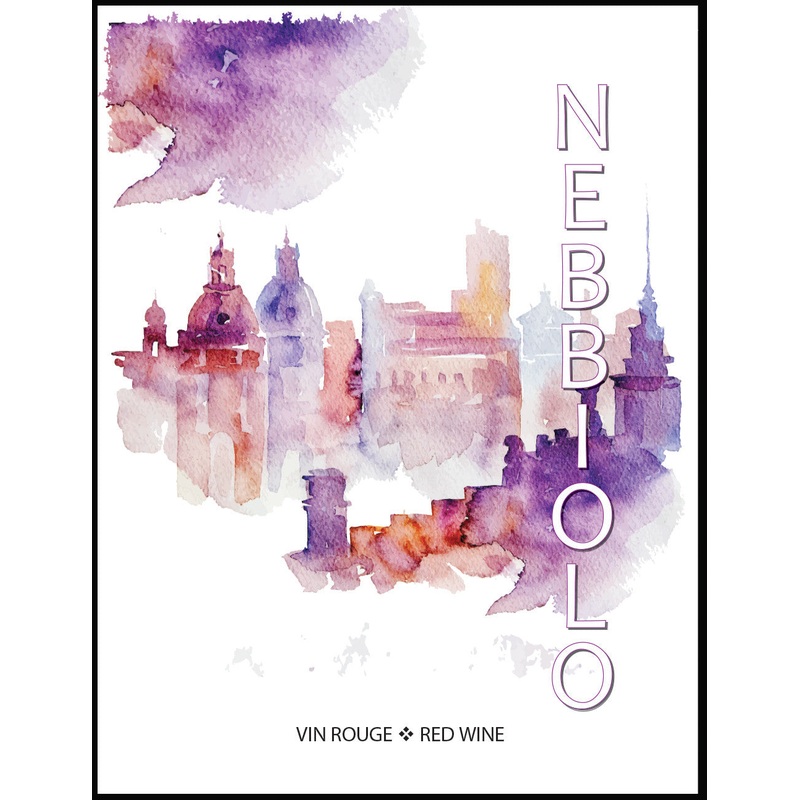 Nebbiolo Wine Labels