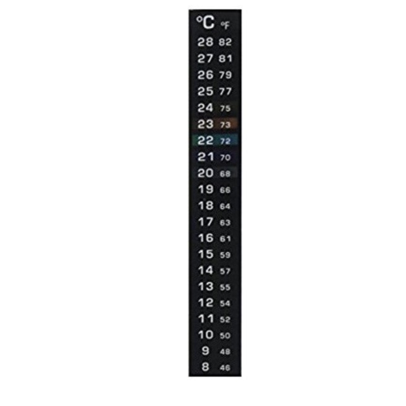 Dual Scale Liquid Crystal Thermometer