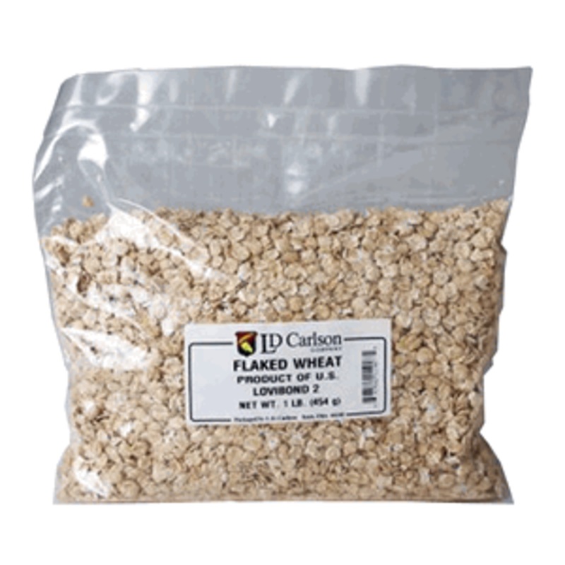 Flaked Wheat 1 Lb or 10 Lb|Flaked Wheat|10 lb Flaked Wheat