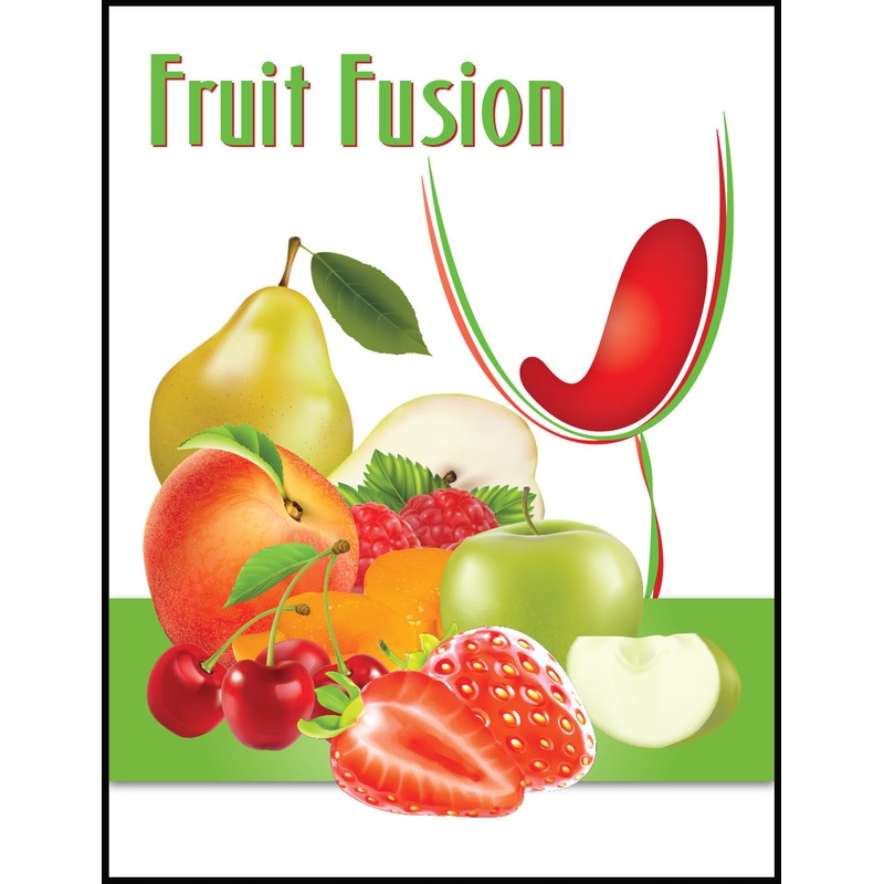 Fruit Fusion Wine Label