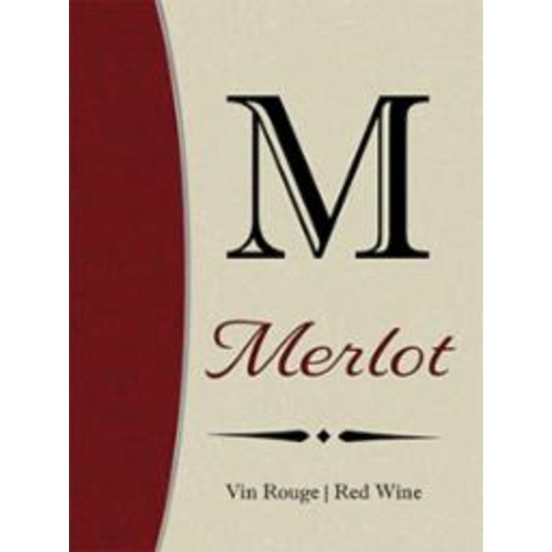 Merlot Wine Labels