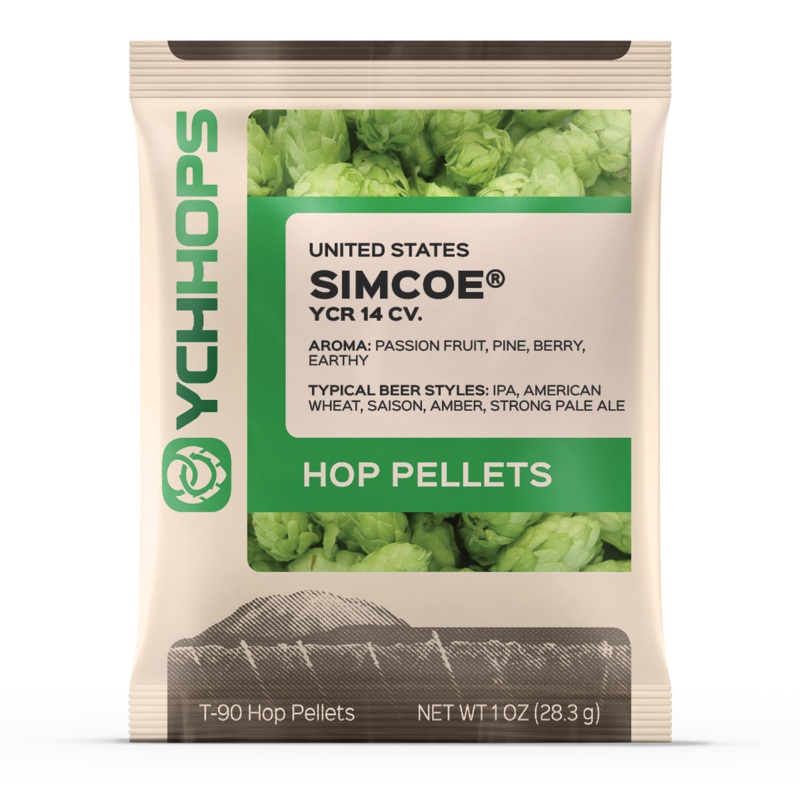 Simcoe Pellet Hops|1 oz|1 lb