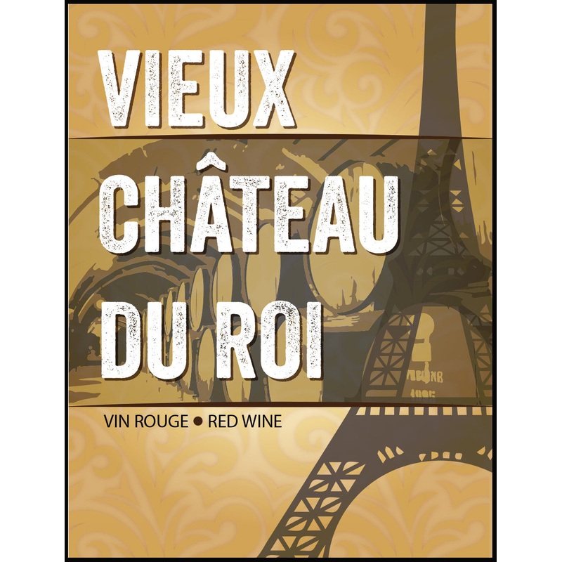 Vieux Chateau Du Roi Wine Labels