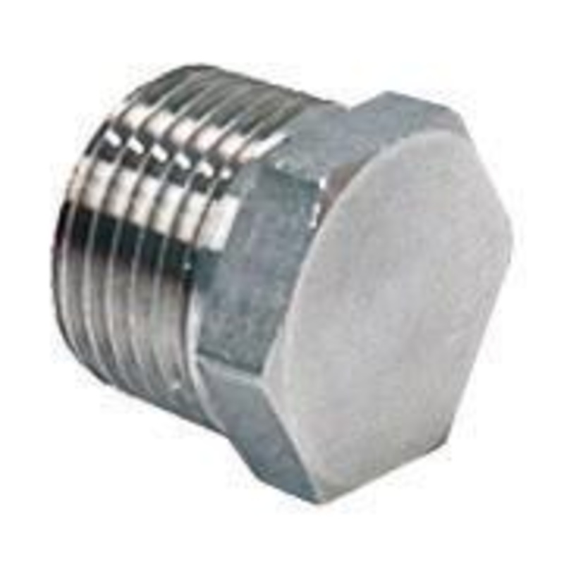 1/2 NPT STAINLESS STEEL HEX PLUG FOR KETTLES