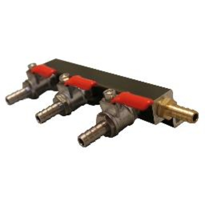 3-WAY GAS MANIFOLD