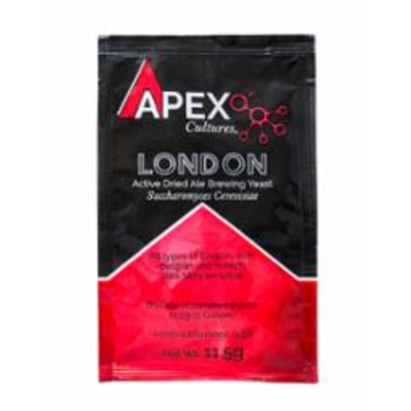 APEX CULTURES DRY BREWING YEAST 11.5 GRAM LONDON