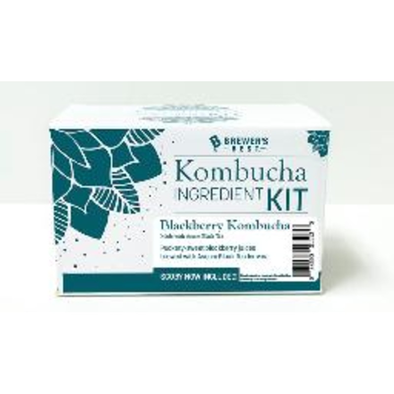 BLACKBERRY W/BLACK TEA KOMBUCHA INGREDIENT KIT WITH SCOBY
