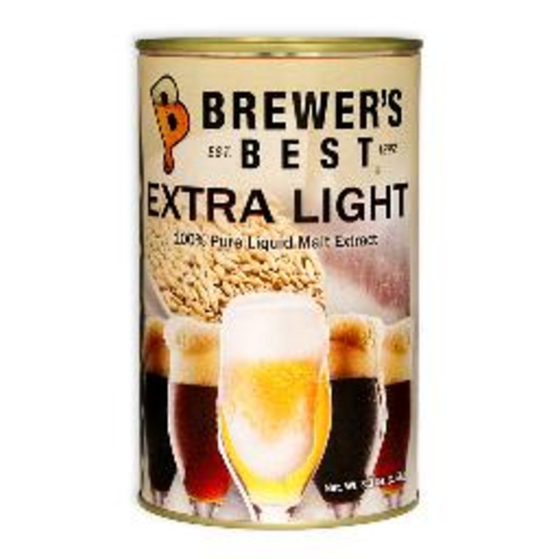 BREWERS BEST EXTRA LIGHT LIQUID MALT EXTRACT 3.3 L
