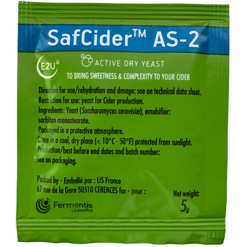 Fermentis SafCider AS-2 5g