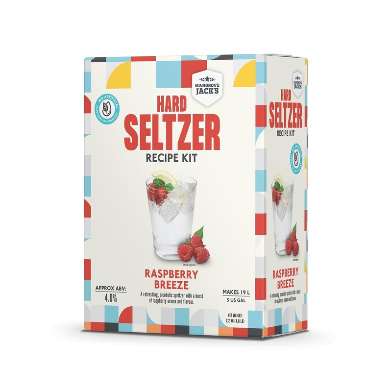 Mangrove Jack’s Hard Seltzer Kit: Raspberry Breeze