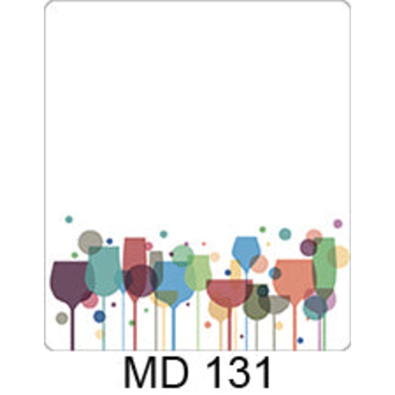 MD 131 More Glasses Custom Wine Labels Set of 30