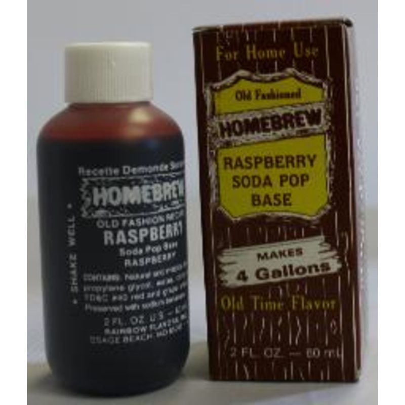 Raspberry Soft Drink Extract 2 oz