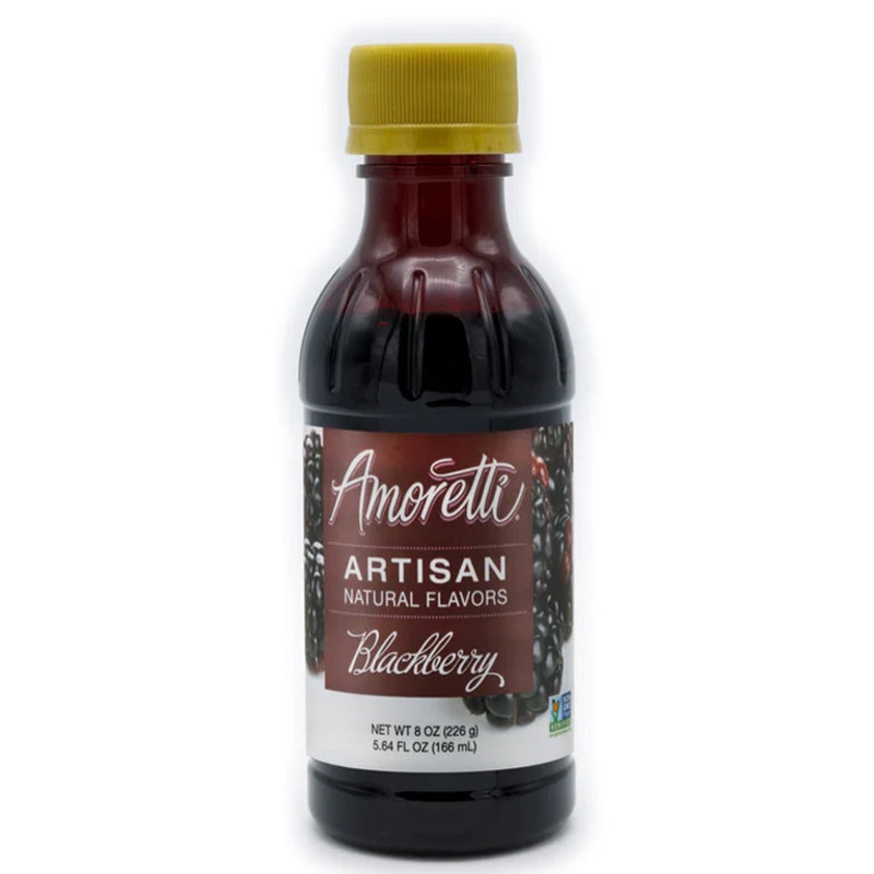 AMORETTI BLACKBERRY ARTISAN FRUIT PUREE 8 OZ