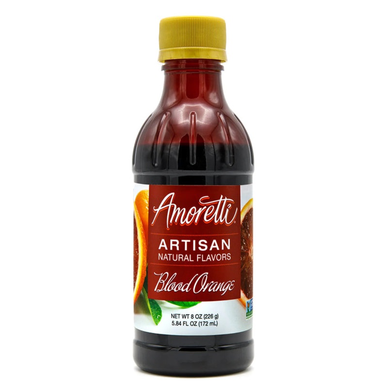 AMORETTI BLOOD ORANGE ARTISAN FRUIT PUREE 8 OZ