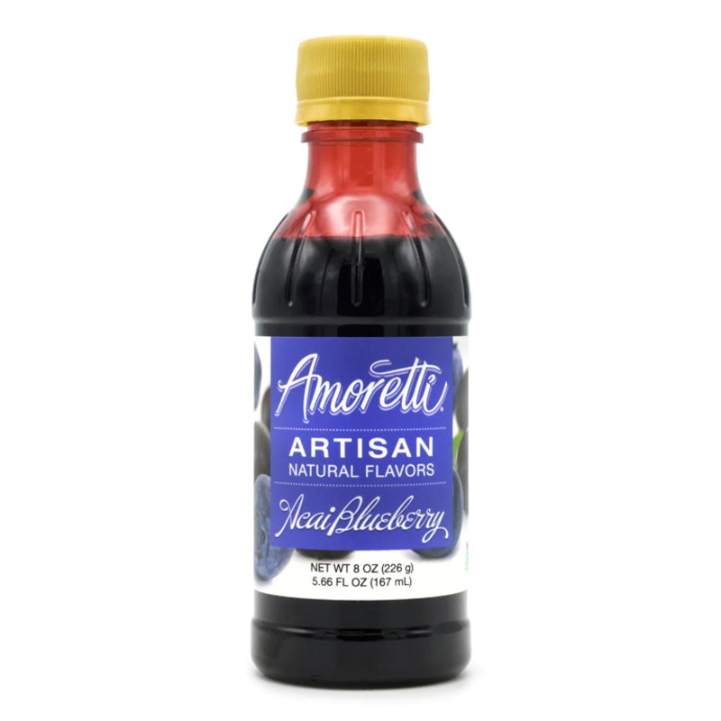 AMORETTI BLUEBERRY ARTISAN FRUIT PUREE 8 OZ