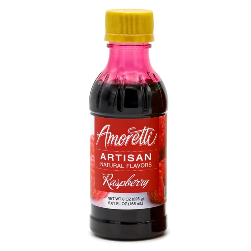 AMORETTI RASPBERRY ARTISAN FRUIT PUREE 8 OZ