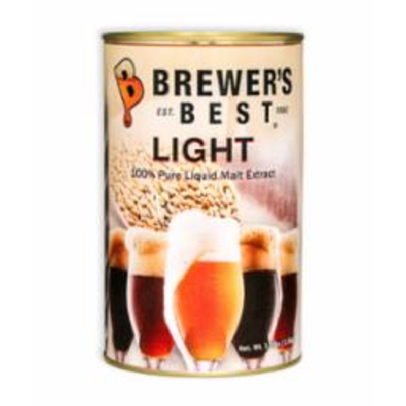 BREWERS BEST LIGHT LIQUID MALT EXTRACT 3.3 L
