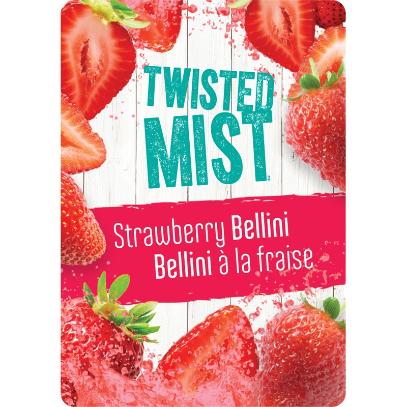 STRAWBERRY BELLINI TWISTED MIST 6L WINE KIT LIMITED