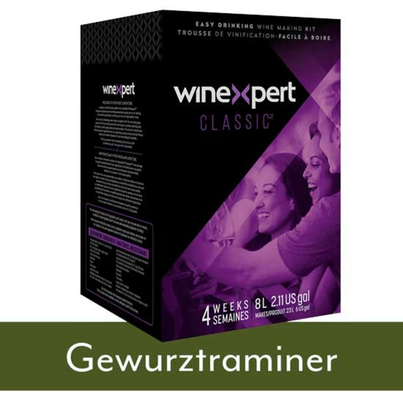 Winexpert Classic Gewurztraminer White Wine Making Kit
