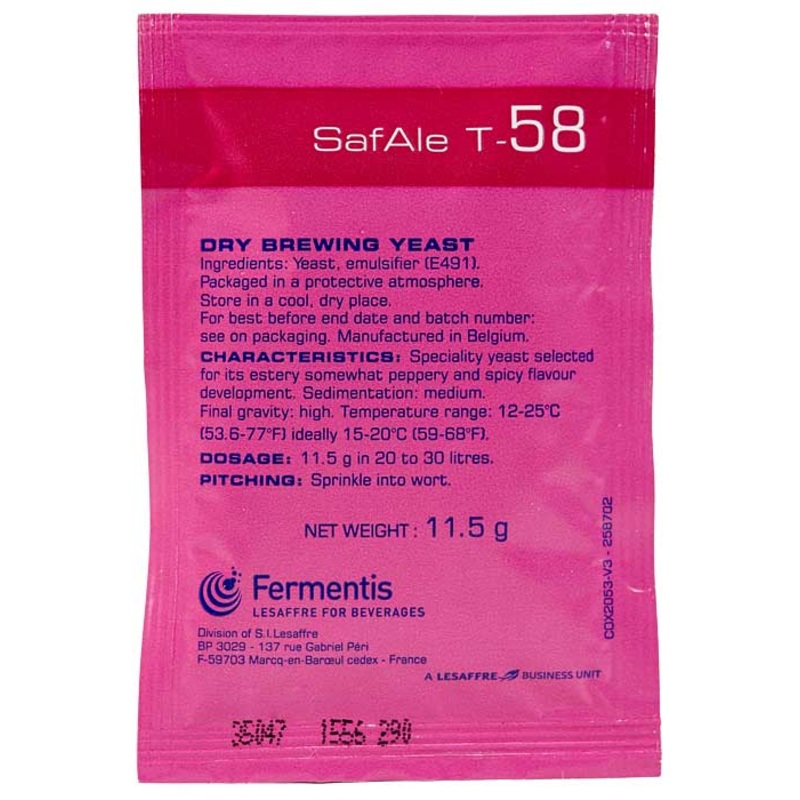 Fermentis SafAle T-58 Yeast