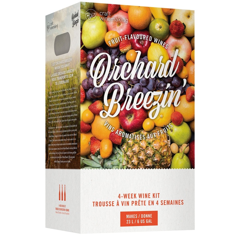 Orchard Breezin’ Blackberry Blast Wine Kit