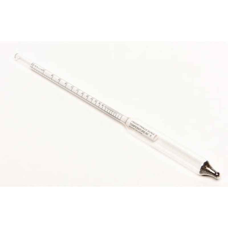 Proof and Tralles Distiller Hydrometer