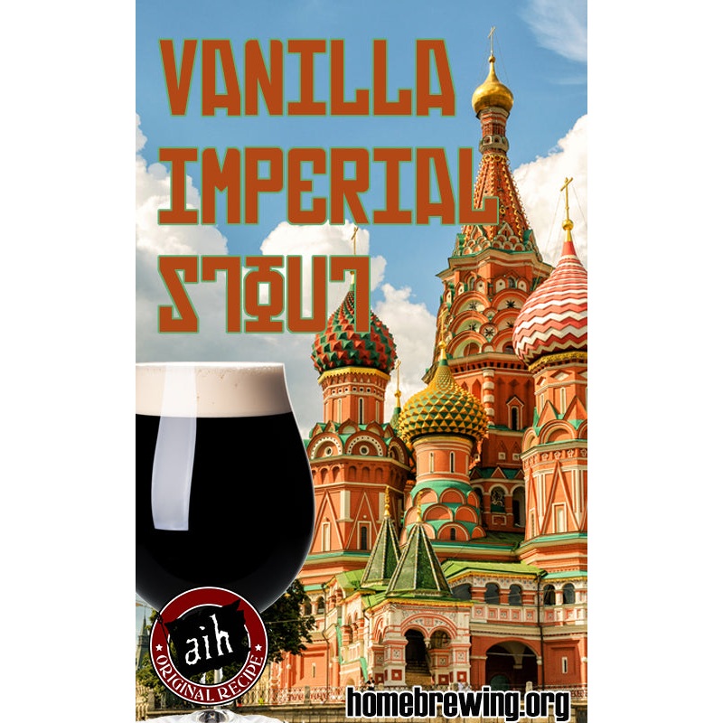Vanilla Imperial Stout Recipe Kit