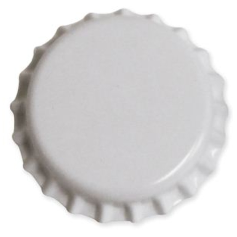 White Bottle Caps
