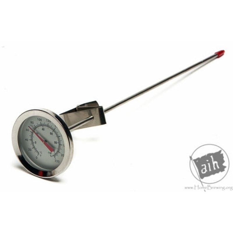 12 Long Stem Dial Thermometer