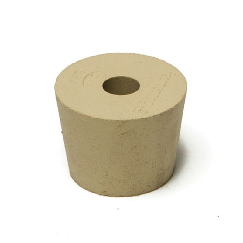 #6.5 Drilled Rubber Stopper Bung