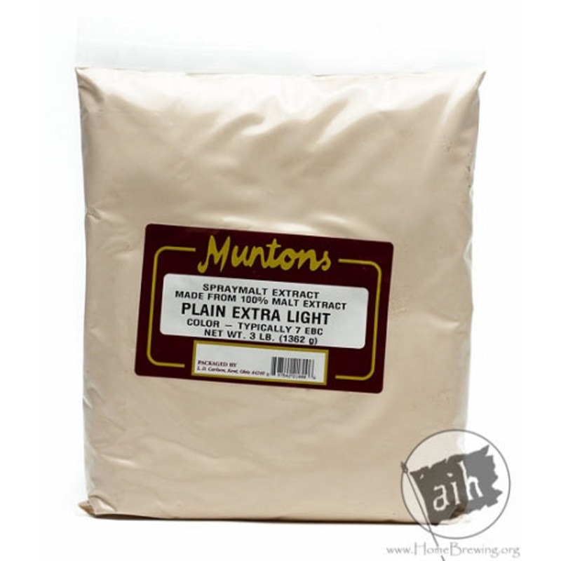 Muntons Plain Extra Light DME 3 LBS