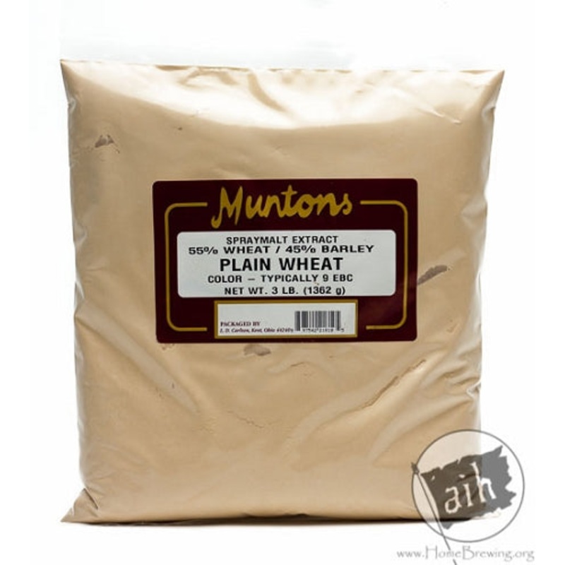 Muntons Plain Wheat DME 3 LBS