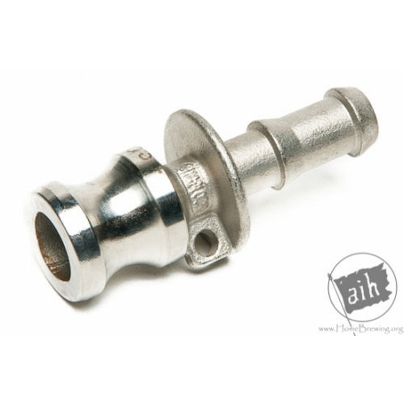 Pro Flow Dynamics 1/2 Type E Male Adapter, Hose Barb
