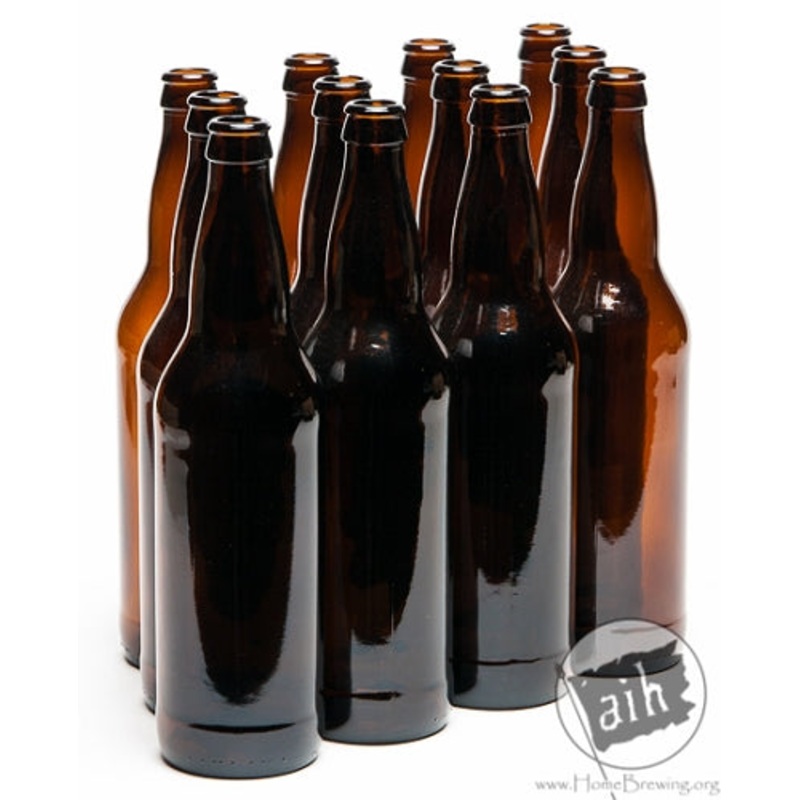 22 oz Beer Bottles – 12 Per Case