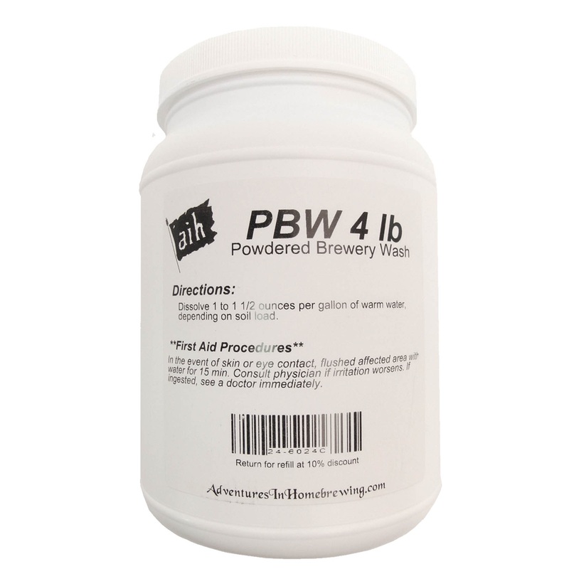 PBW – Powdered Brewery Wash 4lbs