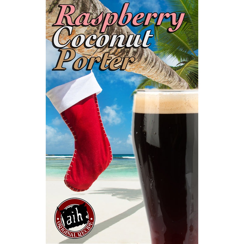 Raspberry Coconut Porter Recipe Kit