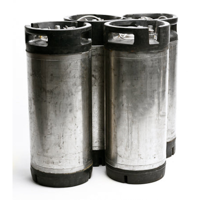Set of Four 5 Gallon Kegs, Pin Lock (Used)