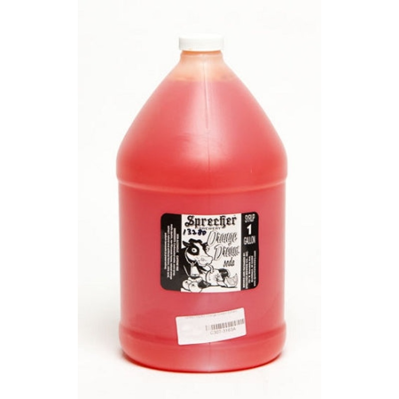 Sprecher Orange Dream Soda Extract  1 Gallon