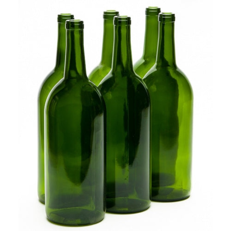 1.5 Liter Magnum Claret Wine Bottles Green (6/Case)
