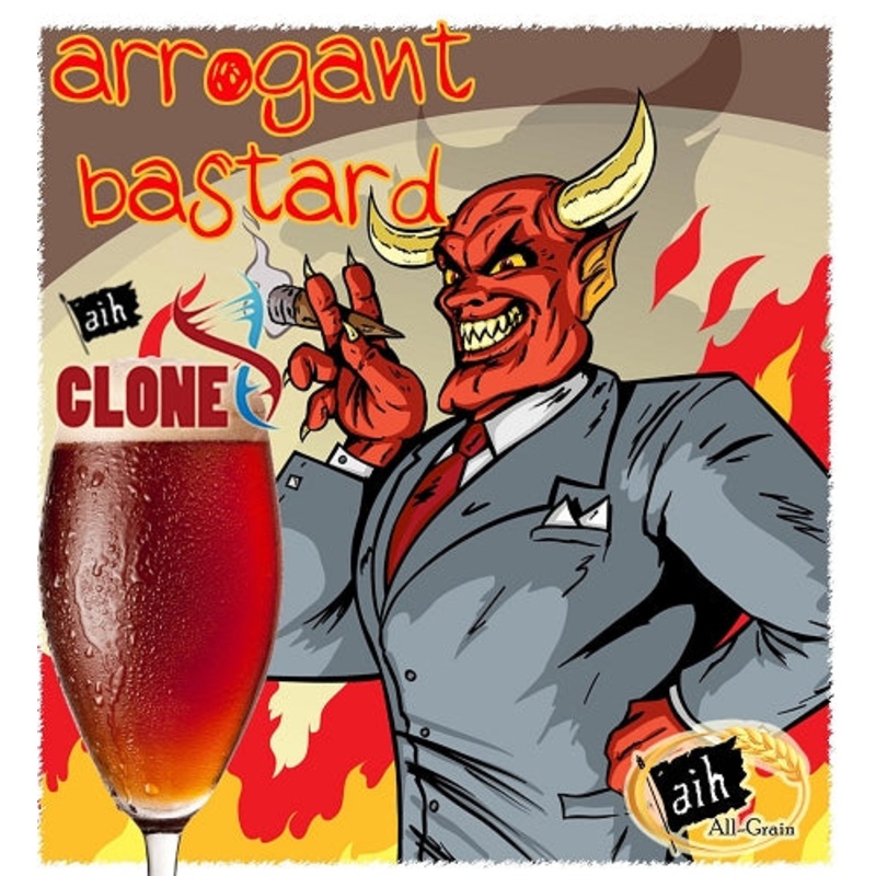 Arrogant Bastard Clone All Grain Recipe