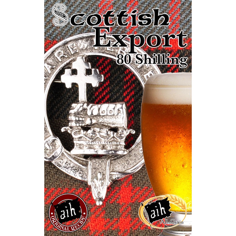 Scottish Export 80 Shilling All Grain Recipe