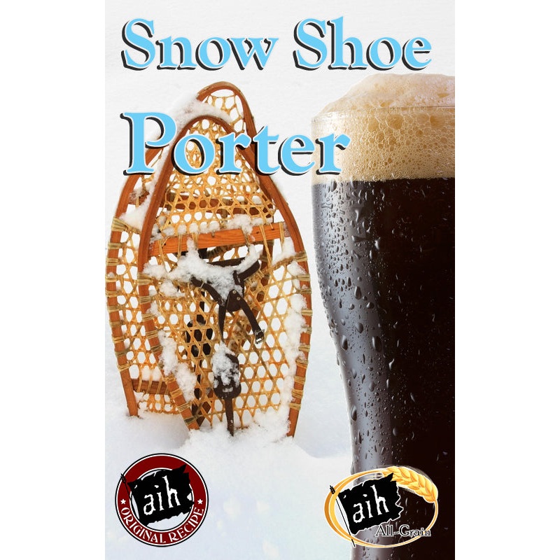 Snow Shoe Porter All Grain Recipe