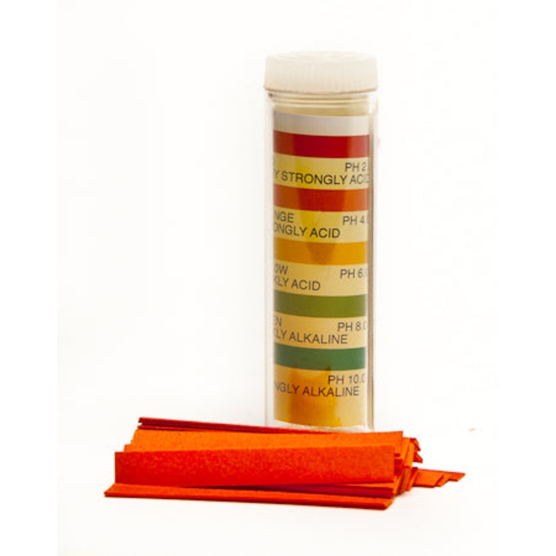 Universal pH Papers (100/Vial) (Range 2.0 -10.0)