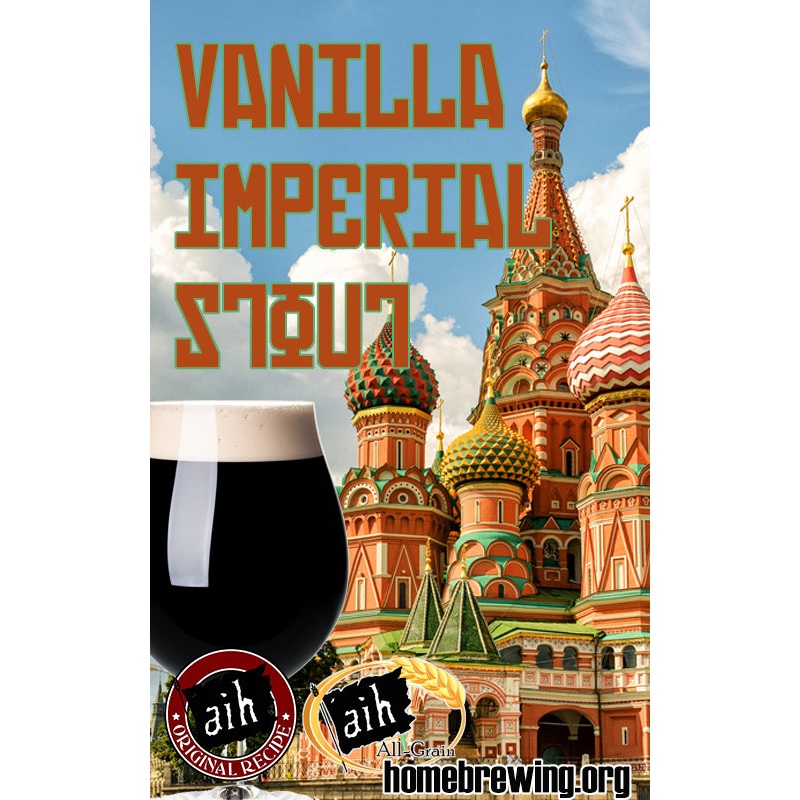 Vanilla Imperial Stout All Grain Recipe